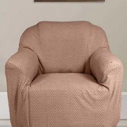The Furnishing Tree Brown Polyester Sofa Covers With Arms-image-12