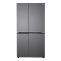 LG 650 Litres 3 Star Frost Free Side by Side Refrigerator with Multi Air Flow (GL-B257JDS3, Dazzle Steel)-picture-8