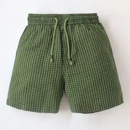 Cherry Crumble Boys Checked Technology Shorts-10