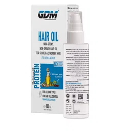 GDM Nutraceuticals LLP Non Sticky & Non Greasy Hair Oil With Almond & Coconut Oil - 100 ml-48
