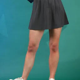 Kotty Flared Above Knee Skirts-picture-44