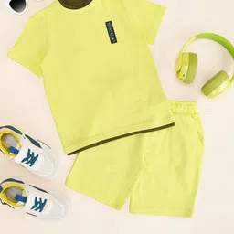 Pantaloons Junior Boys T-shirt with Shorts-image-38