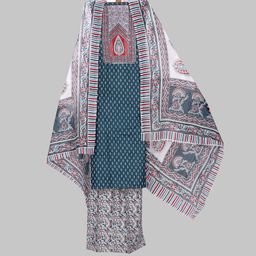 SALWAR STUDIO Printed Pure Cotton Unstitched Dress Material-image-34