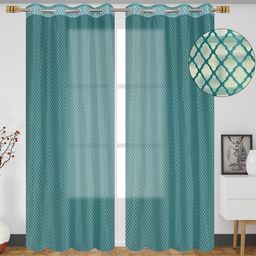 Myntra Elegant Homes Sheer Polyester Long Door Curtain-picture-32