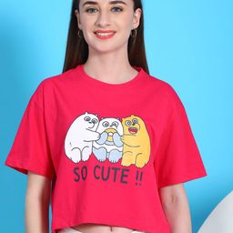 Dreambe Women Typography Printed T-shirt-picture-48