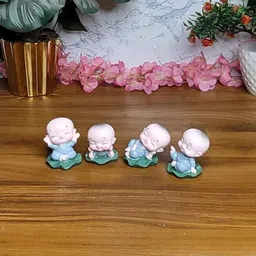 Wonderland Set of 4 Multicoloured Figurine Showpiece-image-74