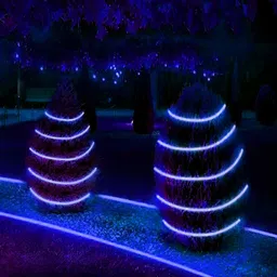 KAVYARA Green Waterproof Outdoor LED String Light - 14 m-7