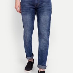 MEGHZ Men Micheal Slim Fit Light Fade Stretchable Jeans-image-83