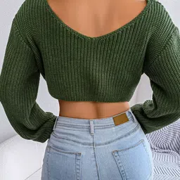 HERE&NOW Women Crop Pullover-picture-23