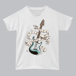BAESD Kids Printed Raw Edge T-shirt-picture-20