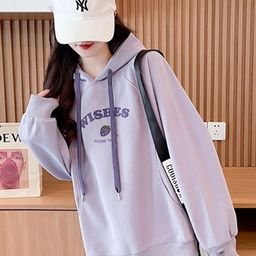 StyleCast x Revolte Women Printed Hooded Cotton Pullover Sweatshirt-image-57