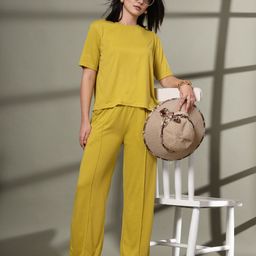 The Roadster Lifestyle Co Round-Neck Short Sleeve T-Shirt & Trouser-picture-15