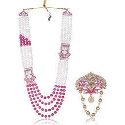 JIYANSHI FASHION Men Multi Jewellery Set-image-50