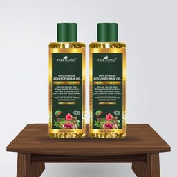 Park Daniel Set Of 2 Ayurvedic Advanced Hair Oil- 100ml Each-27