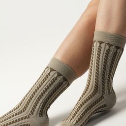 Theater Women Patterned Above Ankle Length Socks-image-78
