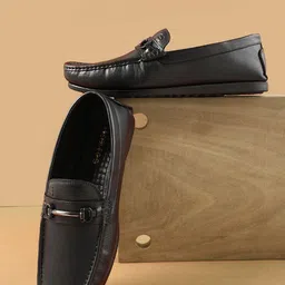 Liberty Men Colourblocked Loafers-picture-47