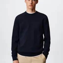 MANGO MAN Knitted Pullover-image-80