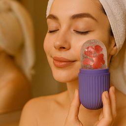 PAMPERLY Cold Therapy Ice Roller For Face-46
