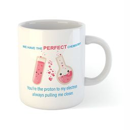 ARTBUG White Printed Ceramic Glossy Core Set of Cups and Mugs image 3