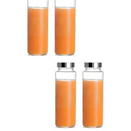 SOMIL Set Of 4 Glass Water Bottle-image-22