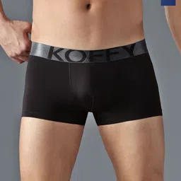 KOFFY Pack of 2 Cotton Trunks KOFFY_KI52_AFBU_BRN_2PC-image-98