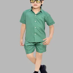 BAESD Unisex Kids Shirt with Shorts-31