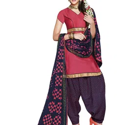 Moda Rapido Silk Georgette Semi-Stitched Dress Material-picture-30