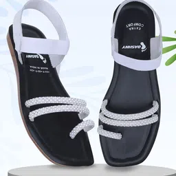 DASHNY Women Open Toe Flats-picture-4