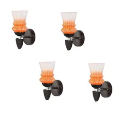 SOMIL Orange Glass Cylinder Wall Lamps-image-91