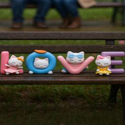 ANTIQ CREATION Multicoloured Set Of 4 Figurine Showpiece-10