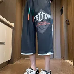 KPOP Men Printed Regular Fit Shorts image 5