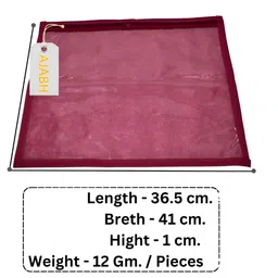 Ajabh Set of 24 Multi-UtilitySaree Cover Bag Wardrobe Storage Organisers image 5