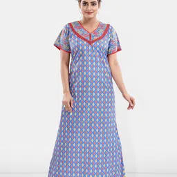 Be You Printed Maxi Nightdress-image-91