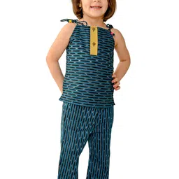 Tiny Bunnies Girls Striped Top with Trousers-image-102