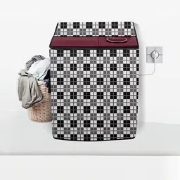 Stylista Waterproof and Dustproof PVC Washing Machine Cover-image-4