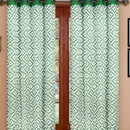 Dekor World Multicoloured Set of 3 Window Curtain image 4
