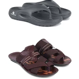 DRACKFOOT Men Set Of 2 Comfort Sandals & Thong Flip-Flops-picture-43
