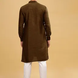 Anouk Men Thread Work Kurta image 5
