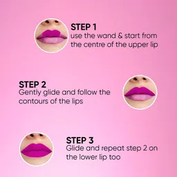 GlamFam Set Of 2 Stunning Matte Waterproof Lip Color- 5 ml Each- Salmon Charm 13 image 4