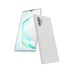 LIRAMARK Liquid Silicone Soft Samsung Galaxy Note 10 Plus Back Case-48