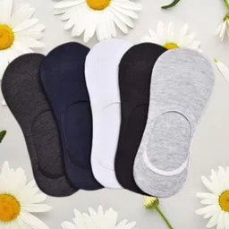 MJE Pack Of 5 Shoe Liners Socks-53