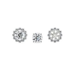 Emori1 CT Sunflower Detachable Diamond Studs-image-69