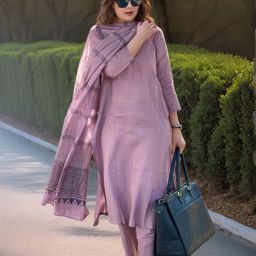 Anni Designer Shirt Collar Straight Kurta With Palazzo & Dupatta-picture-10