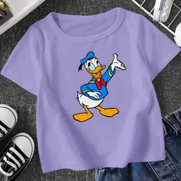 FIONAA TRENDZ Unisex Purple Tshirts-picture-12