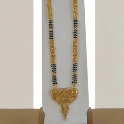 Ramdev Art Fashion Jwellery Brass Gold Plated Mangalsutra-image-74