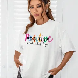 SZN Typography Printed Round Neck Cotton Drop-Shoulder Sleeves Oversized T-shirt-picture-31