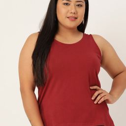 theRebelinme Non-Padded Plus Size Camisole-image-3