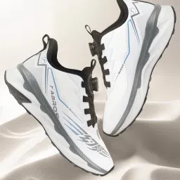 INVADAR Athleisure Cultured Round-Toe Shape & Quick On-Off Dial Lace Technology Sneakers For Men-image-25