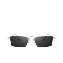 Fashion U Turn Unisex Black Sunglasses image 2