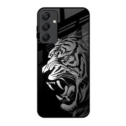 QRIOH Midnight Roar Quirky Printed Samsung Galaxy A25 5G Back Case Mobile Accessories-image-65